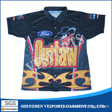 Sublimation Custom Racing Team Uniforms